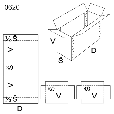 Obrázek Pevný obal 0620