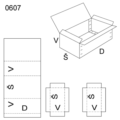 Obrázek Pevný obal 0607