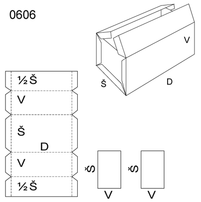 Obrázek Pevný obal 0606