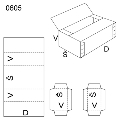 Obrázek Pevný obal 0605