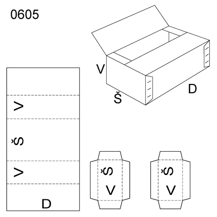 Obrázek z Pevný obal 0605 