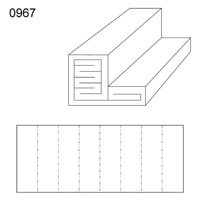 Obrázek Vnitřní prvek obalu 0967