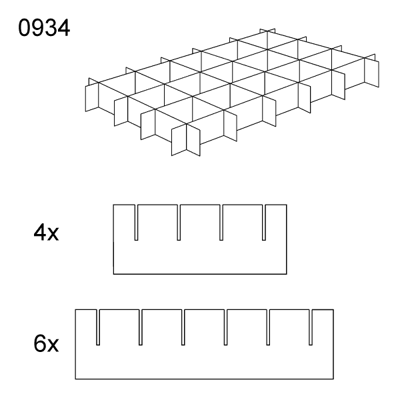 Obrázek Vnitřní prvek obalu 0934