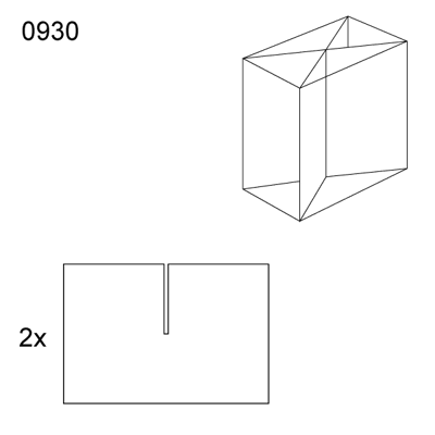 Obrázek Vnitřní prvek obalu 0930