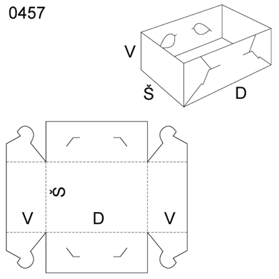 Obrázek Skládaný obal 0457