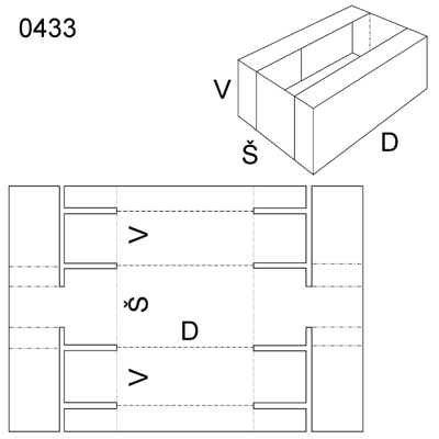 Obrázek Skládaný obal 0433